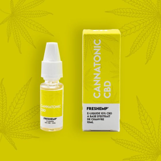 freshemp cannatonic e-liquide cbd 10 pourcent