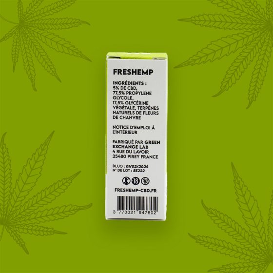 freshemp original CBD liquide 5 pourcent